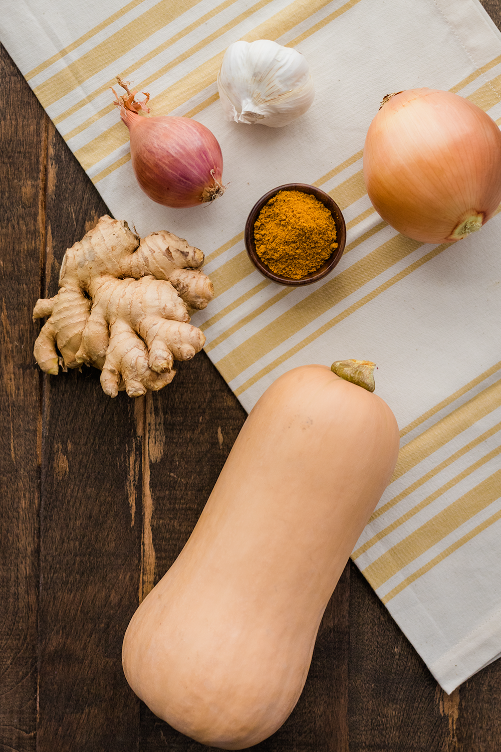 Curried Butternut Squash Soup Ingredients