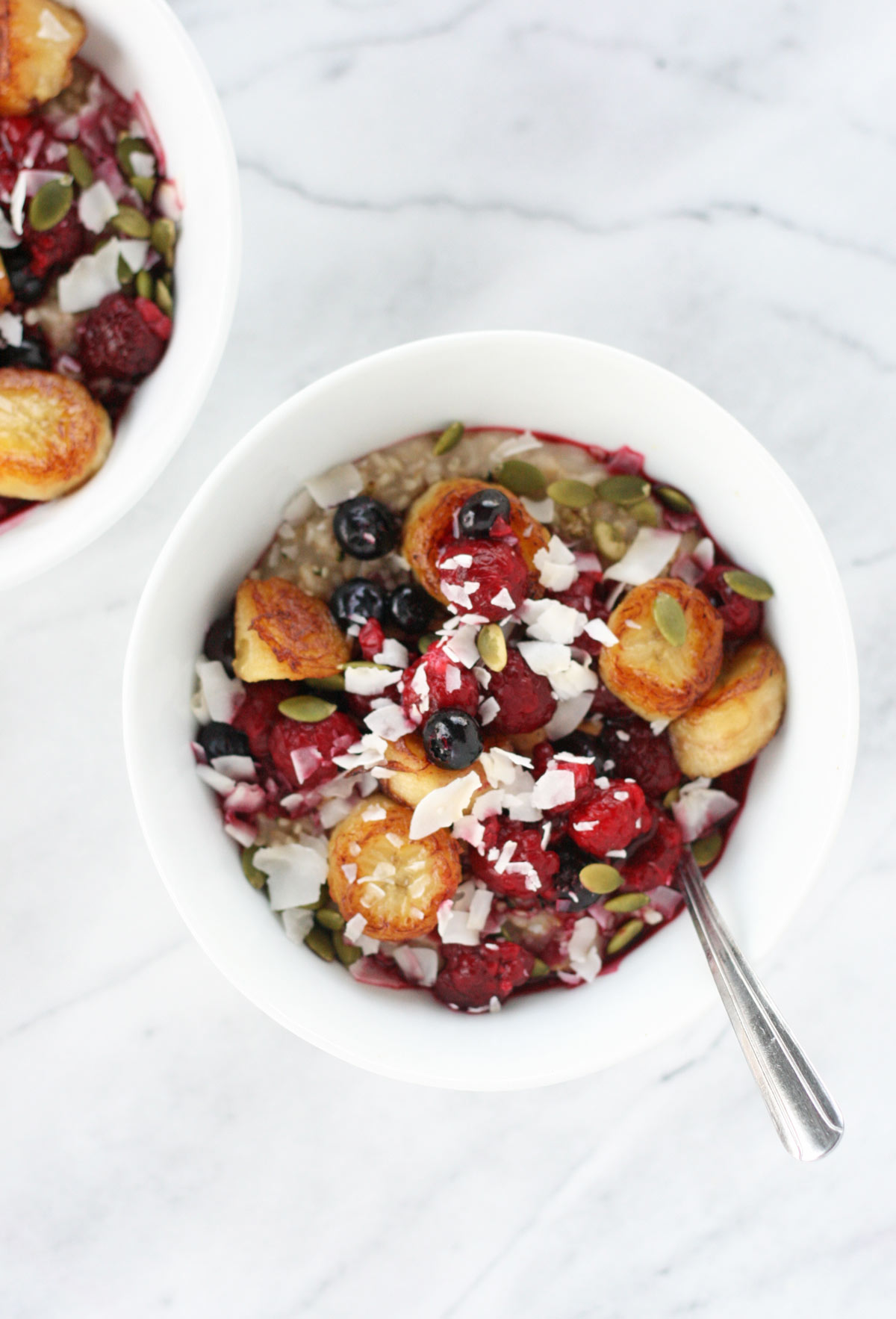 caramelized banana oatmeal recipe for breakfast