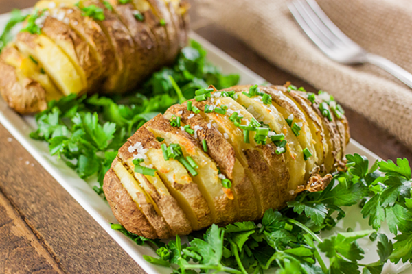 How To Make The Best Vegan Hasselback Potatoes