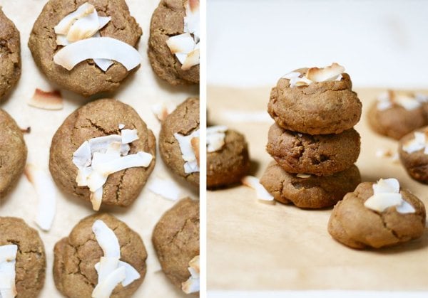 Pumpkin paleo cookies