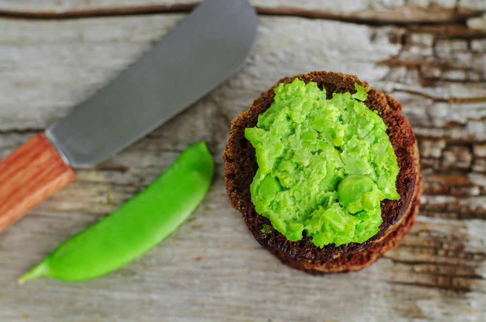 Minted Spring Green Peas Paté