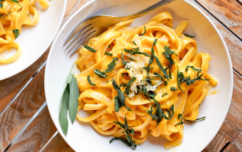 pumpkin recipes - pumpkin pasta