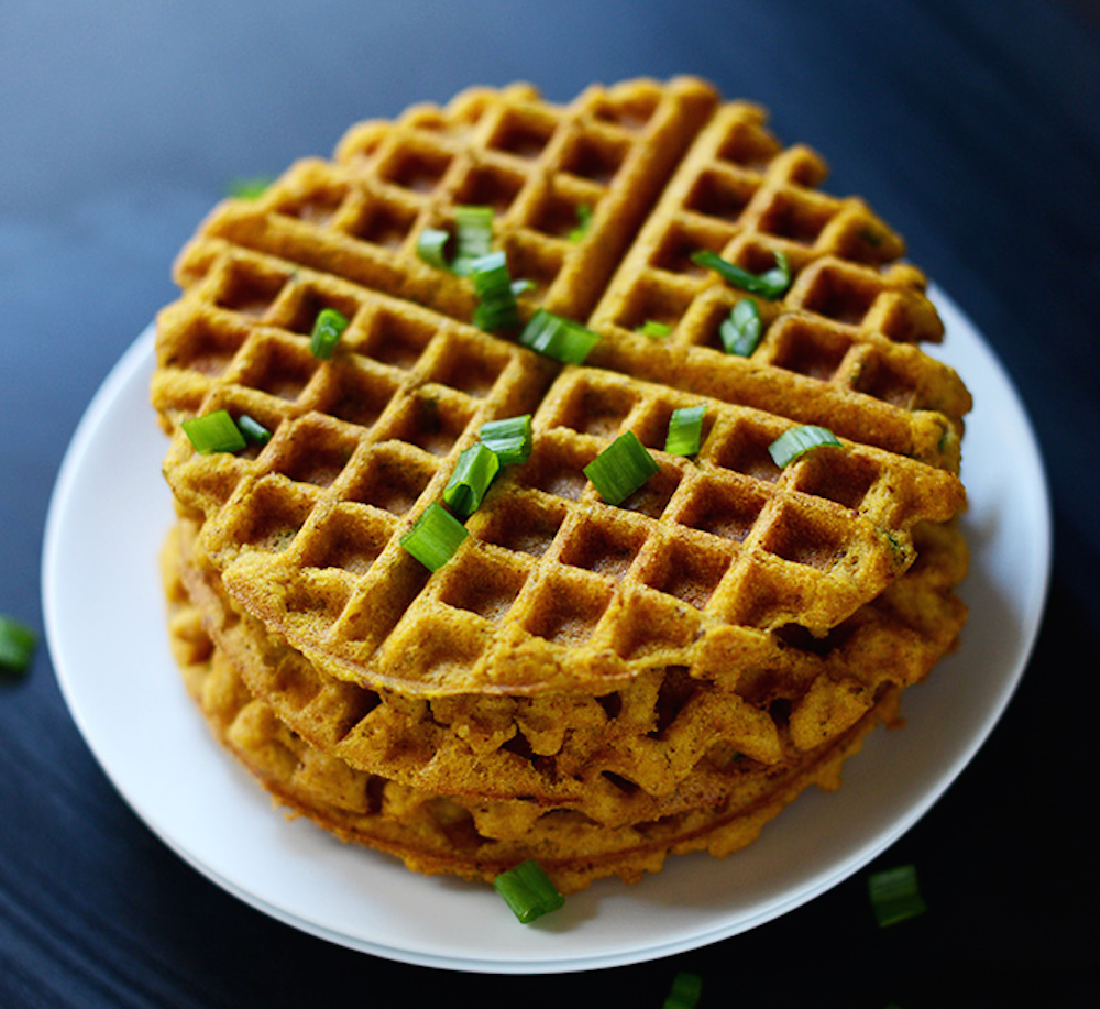 pumpkin recipes - pumpkin waffle