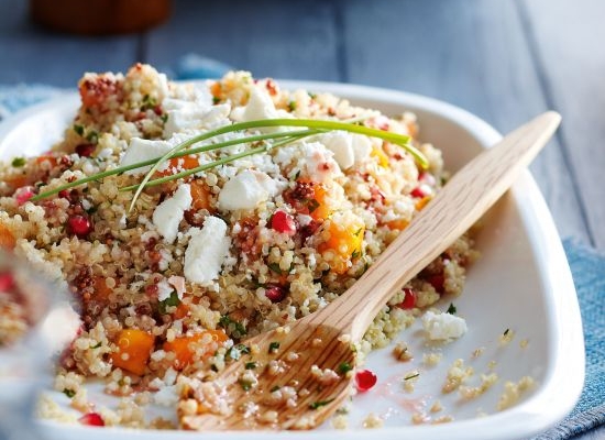 Quinoa Salad with Pomegranates & Persimmons - Organic Authority