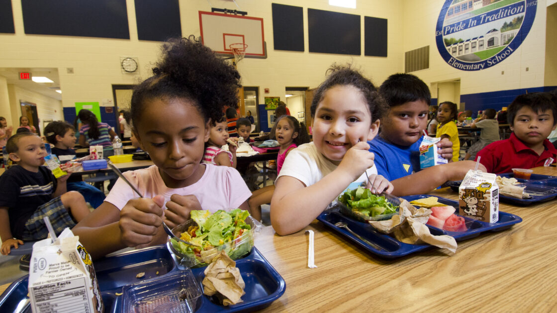 USDA School Lunch Test Program Provides 3 Square Meals a Day For At Risk Youth