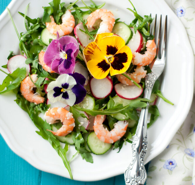 Edible Flowers Will Dress Up Your Meal and Make You Feel Like a Nature Queen