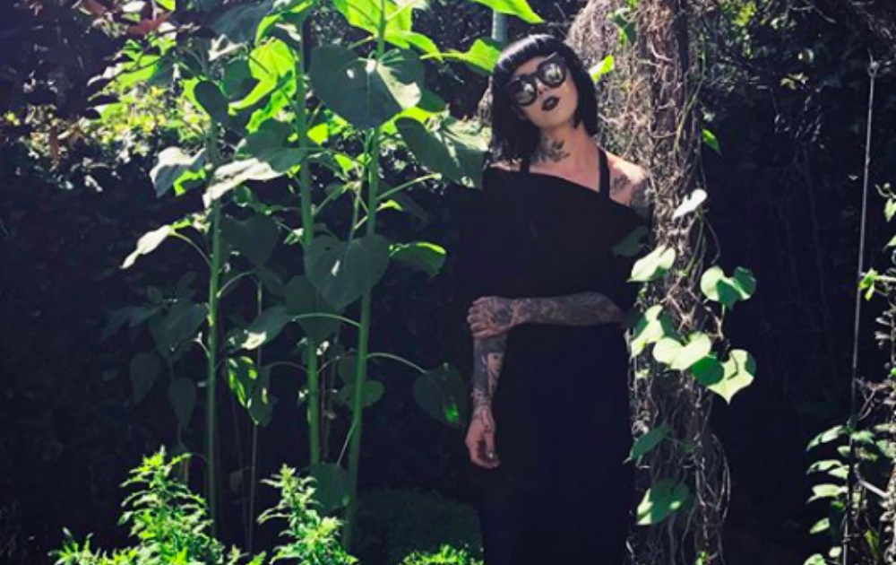 Why a Black Flower Garden Like Kat Von D's Can Be So Healing