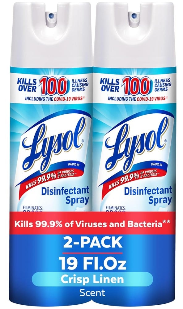 Lysol Aerosol Cleaner, Amazon