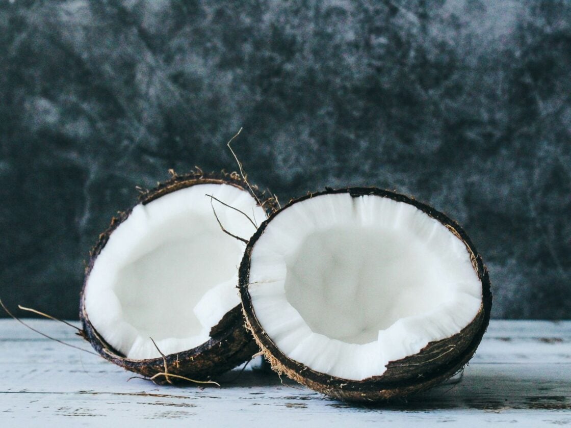 Coconut Flakes Pantry Staples, Unsplash